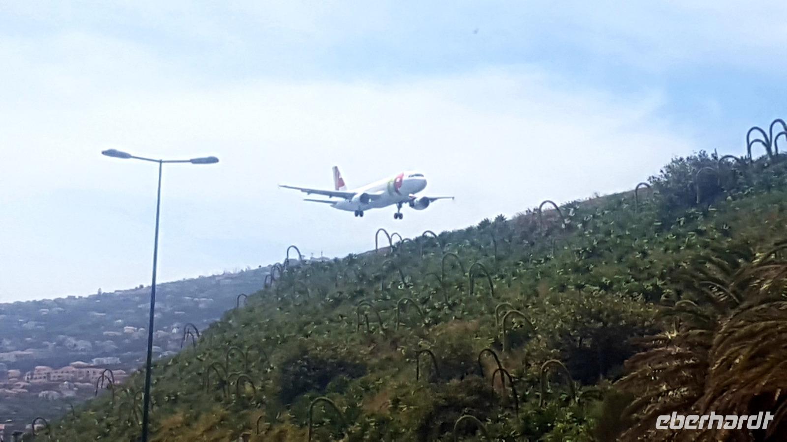 Landung in Funchal
