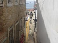 Lissabon - Abstieg durch die Alfama