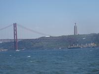 Lissabon - Brücke des 25.Juli + Christo Rei