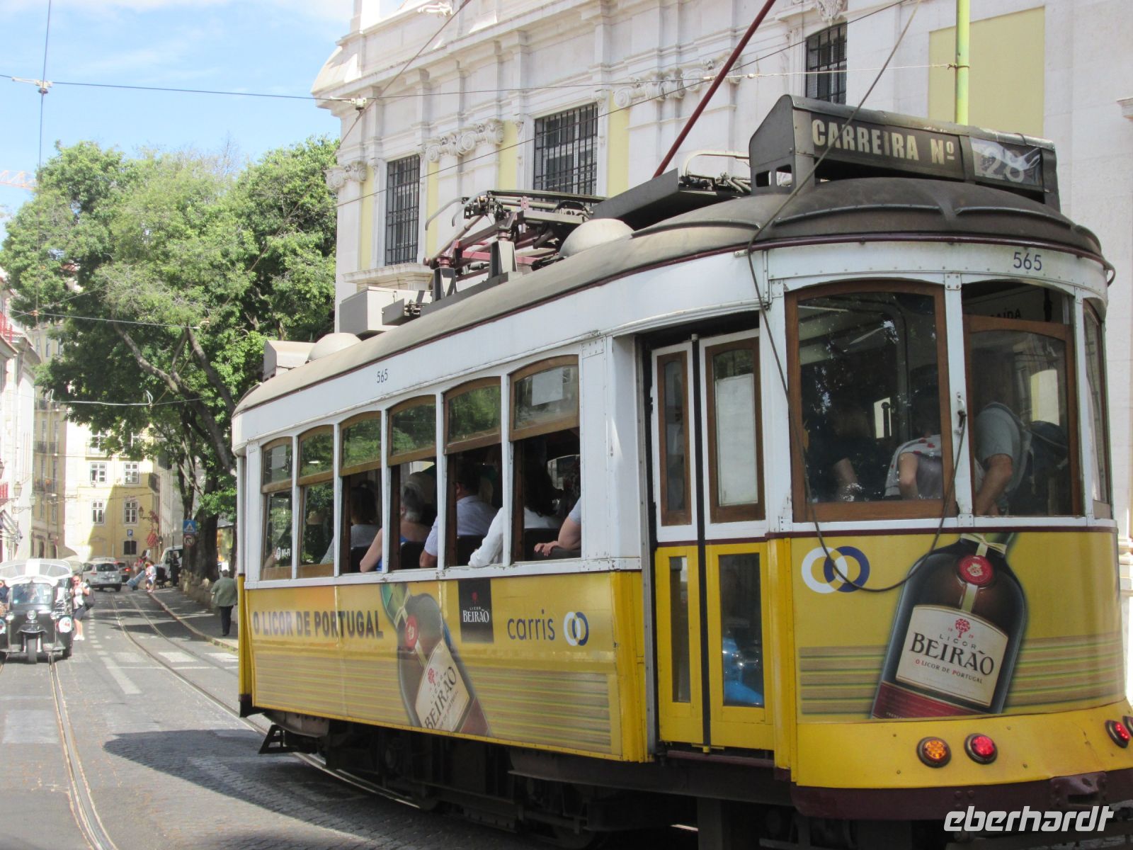 Lissabons historische Straßenbahn