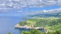 Miradouro de Santa Iría, São Miguel Island, Ribeira Grande, Azores, Portugal