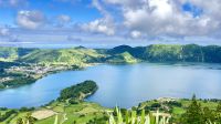 Miradouro do Cerrado das Freiras, São Miguel Island, Ponta Delgada, Azores, Portugal