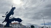 Monumento ao Toiro, Ilha Terceira, Angra Do Heroísmo, Azores, Portugal