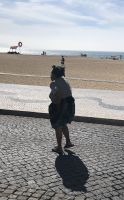 Nazare Alte Frau in Tracht