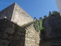 Obidos - Blick auf die begehbare Stadtmauer