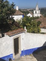 Obidos Abseits im Ort