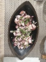 Oktobus-Salat im Restaurat Rita in Zambujeira do Mar 