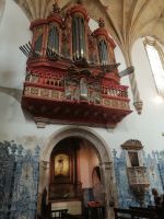 Orgel in der Kathedrale von Coimbra