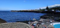 Pico, Santo Antonio, Schwimmen im Atlantik
