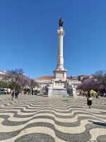 Rossio Platz in Lissabon