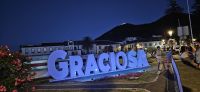 Santa Cruz da Graciosa am Abend