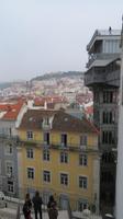 Silvesterreise Lissabon - Blick auf das Zentrum + Elevador de Santa Justa