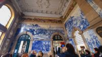 Singlereise Portugal - Bahnhof São Bento in Porto