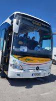 Singlereise Portugal - unser Bus am Cabo de Sao Vincente