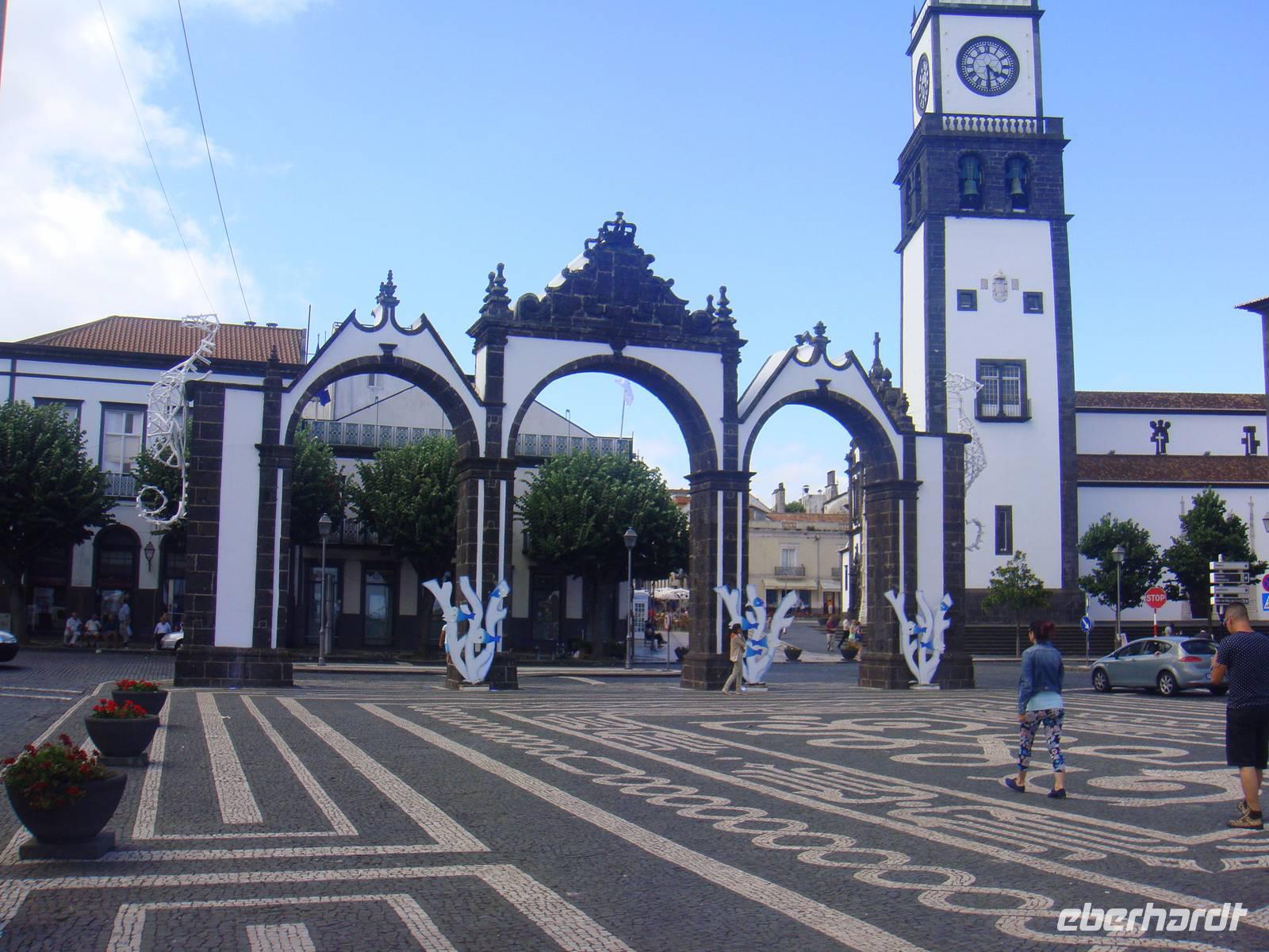 Stadttor von Ponta Delgada