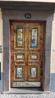 Tür in der Straße Santa Maria