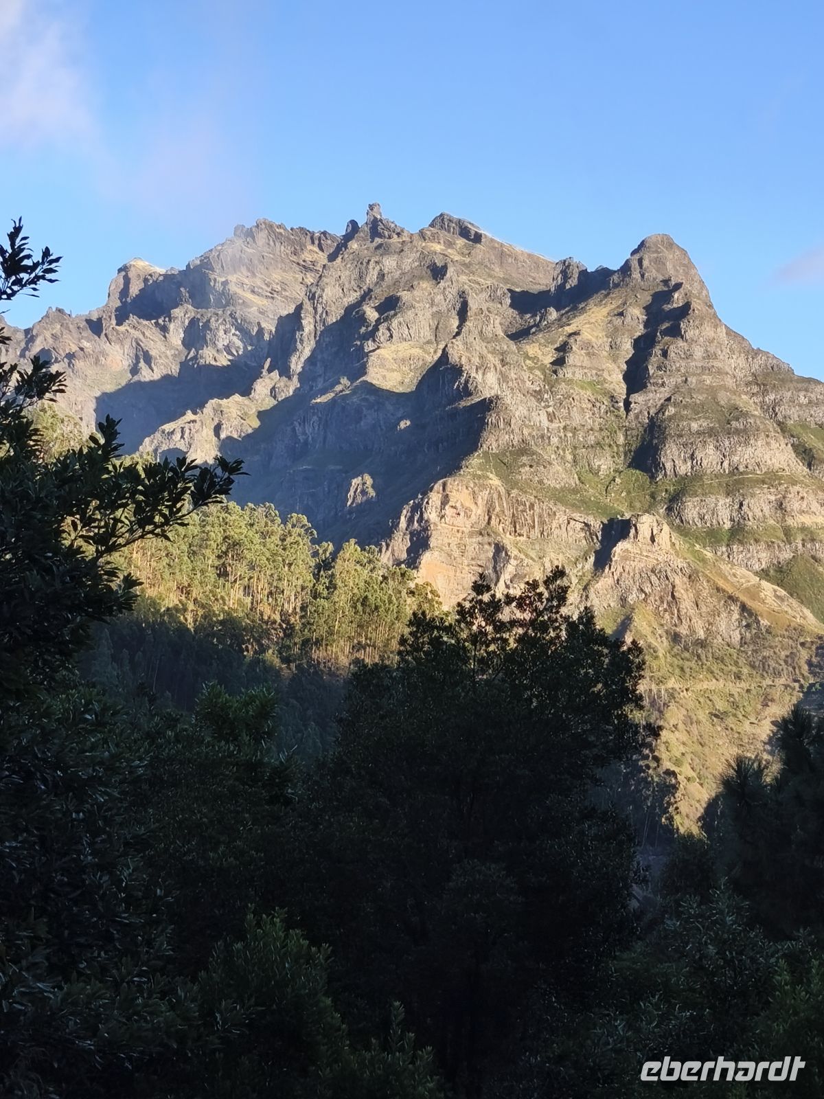 Tag 1 Blick auf Encumeada Bergpass vom Encumeada Hotel 