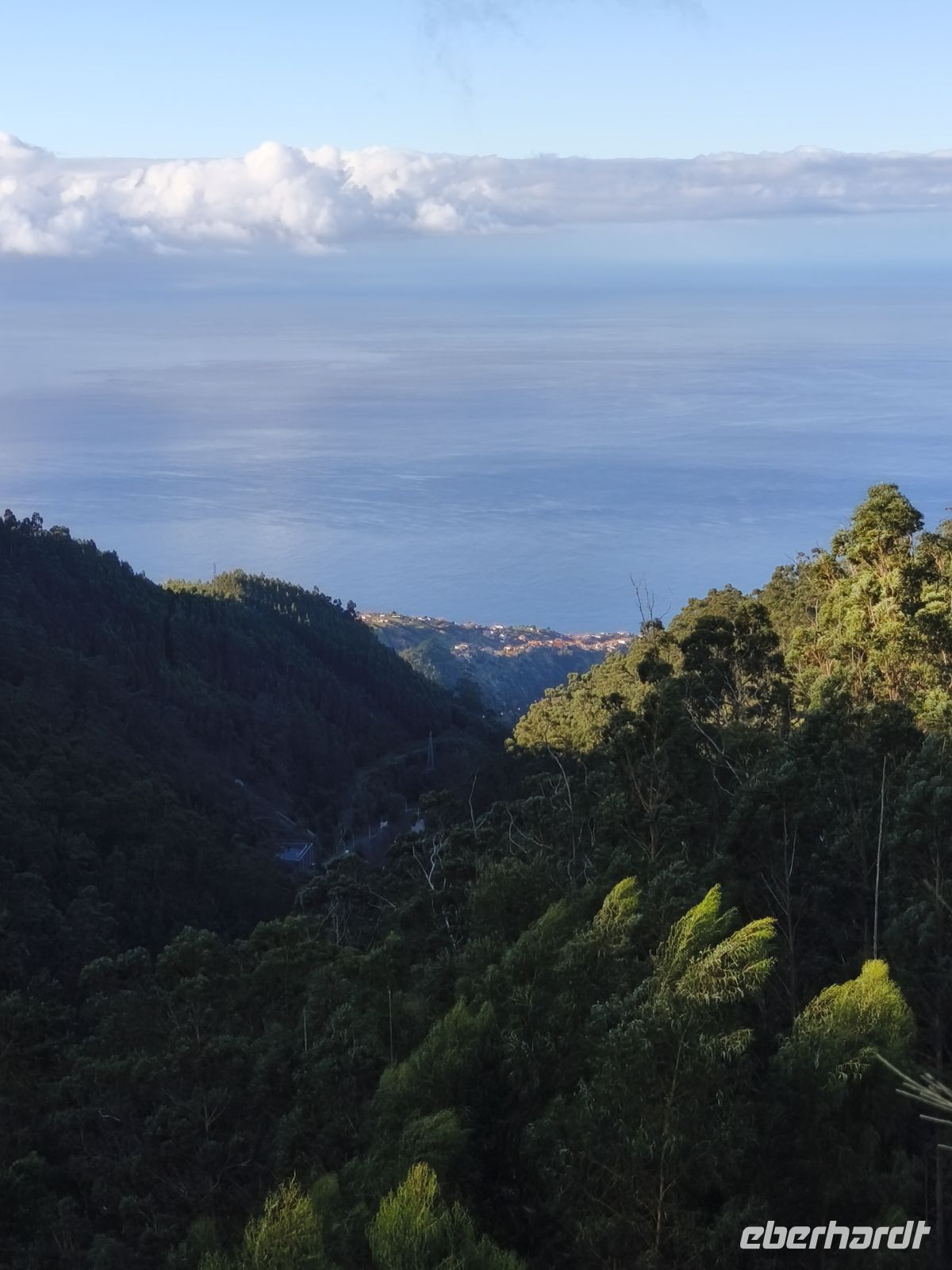 Tag 2 Blick auf Calheta von der Hochebene Calhetas
