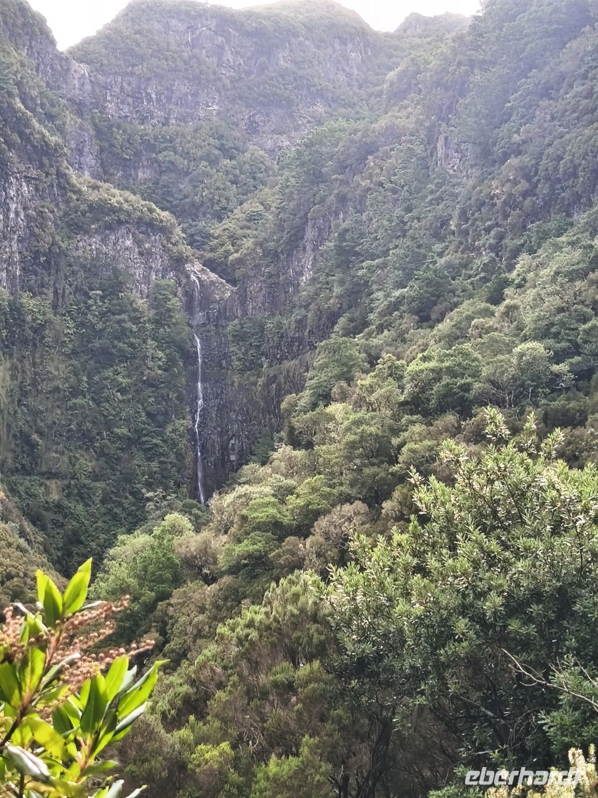 Tag 2 Blick auf den Risco-Wasserfall