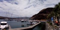 Tag 5 Blick auf Yachthafen Canical