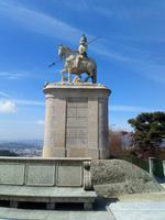 Templeritterstatue bei Braga