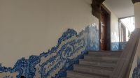 Treppenaufgang Kloster Funchal mit Dekoration portugiesischer Kacheln