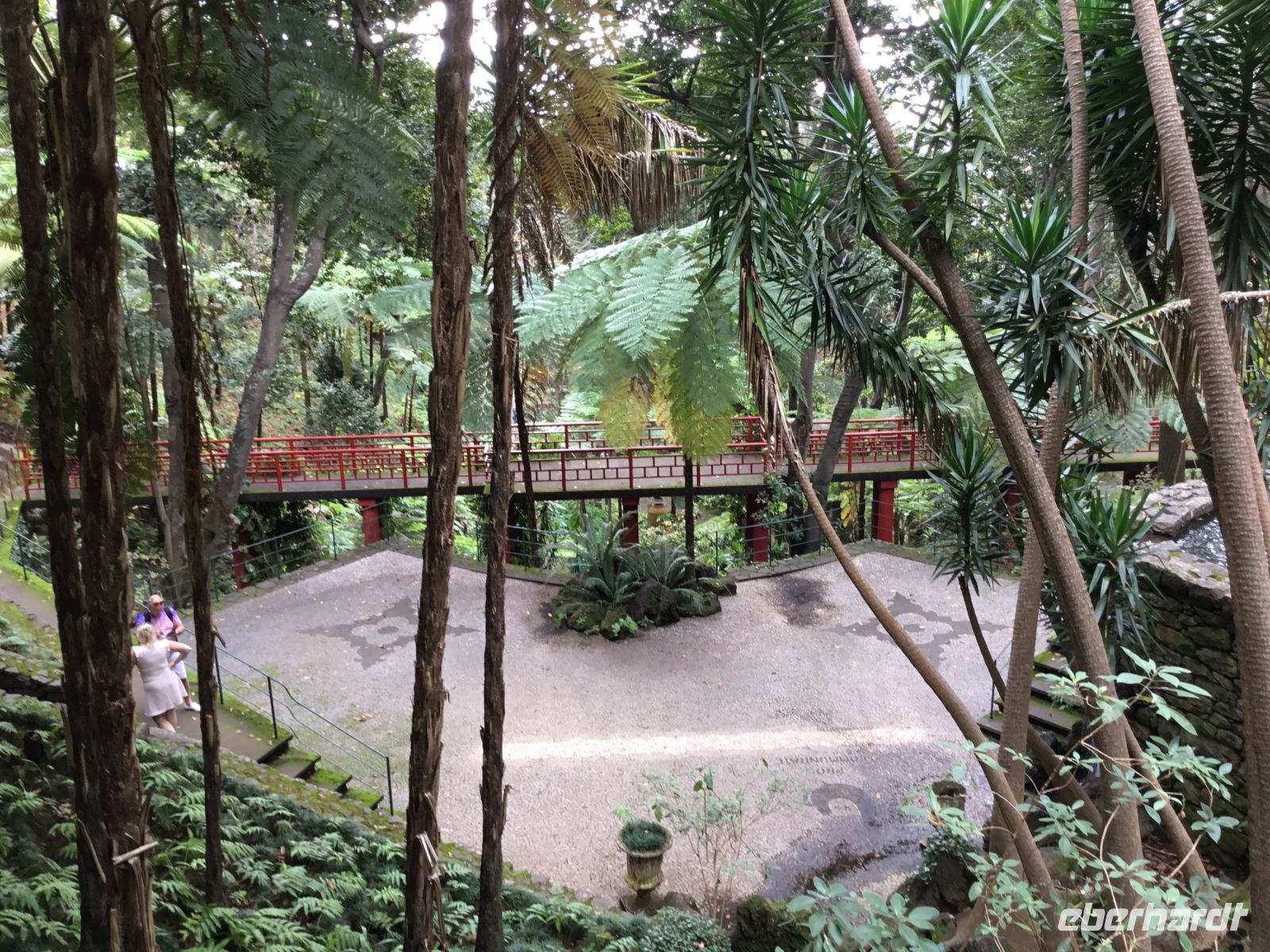 Tropischer Garten