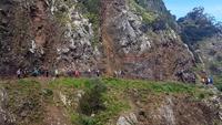 Wandern an den Klippen auf der Nordseite