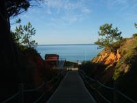 Weg zum Strand
