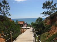 Weg zum Strand