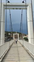 Die Gorica-Brücke in Berat