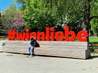 Im Park vom Wiener Rathaus