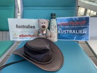 1. Tag: Aufbruch mit Max vom Flughafen Dresden nach Australien via Frankfurt und Singapur