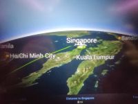 Flug von Frankfurt nach Singapur