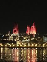 Baku bei Nacht