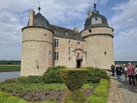 Wasserschloss Lavaux-Sainte-Anne in den Ardennen