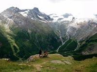 Berge um Saas Fee