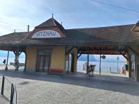 Blick zur Schiffsanlegestelle