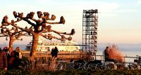 Der Moleturm in Friedrichshafen hat 117 Stufen (Reise: Silvester am Bodensee).