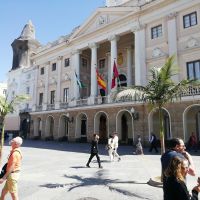 Das Rathaus von Cadiz