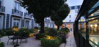 Unser Hotel hatte einen schönen Innenhof