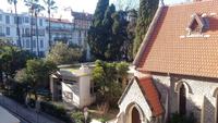 Blick aus dem Hotelfenster