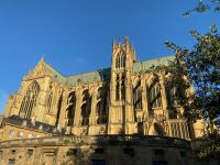 Ansicht mit Strebewerk