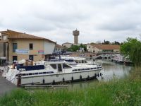 Yachthafen, Colombiers, Frankreich