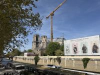Notre Dame, noch Baustelle