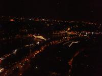 Paris, bei Nacht, Blick vom Eiffelturm