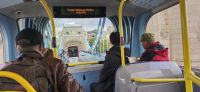 Zur Abwechslung mal Bus fahren 