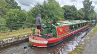 Bootsfahrt auf dem Brecon Kanal