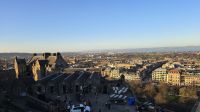 Blick vom Castle zum Firth of Forth