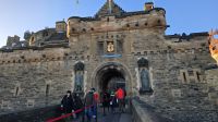 William Wallace und Robert The Bruce bewachen das Edinburgh Castle